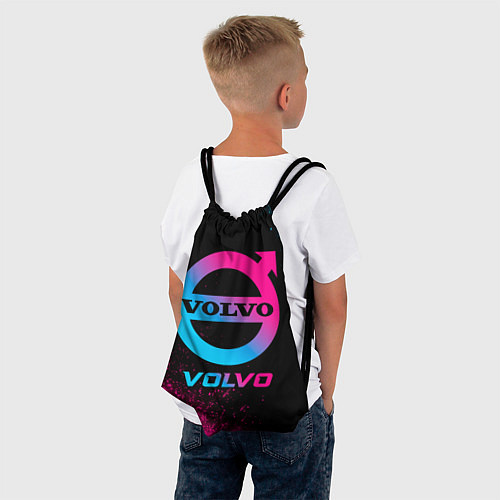 Мешок для обуви Volvo - neon gradient / 3D-принт – фото 4