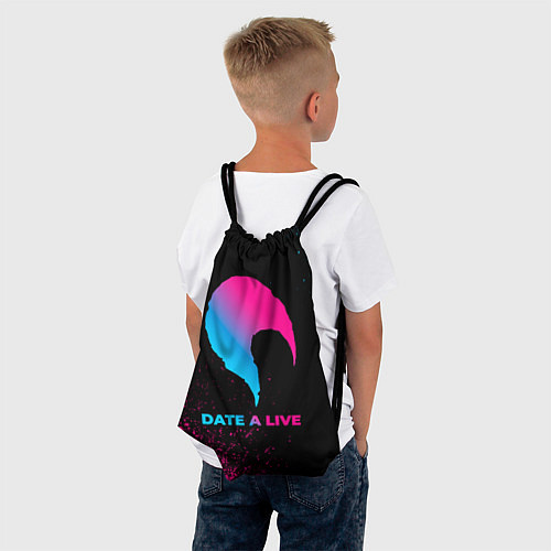 Мешок для обуви Date A Live - neon gradient / 3D-принт – фото 4