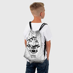 Рюкзак-мешок Goblin Slayer glitch на светлом фоне, цвет: 3D-принт — фото 2