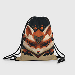 Рюкзак-мешок Лисичкина маска, цвет: 3D-принт