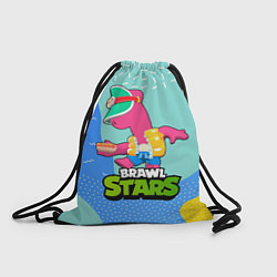 Рюкзак-мешок Doug Brawl Stars, цвет: 3D-принт