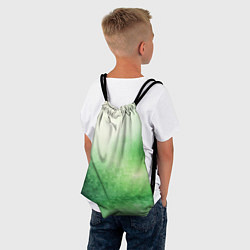 Рюкзак-мешок Травяные пиксели, цвет: 3D-принт — фото 2