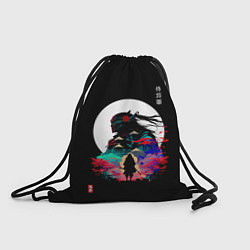 Рюкзак-мешок Лунная честь, цвет: 3D-принт