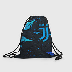 Мешок для обуви Juventus abstract blue logo