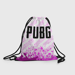 Рюкзак-мешок PUBG pro gaming: символ сверху, цвет: 3D-принт