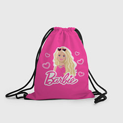 Рюкзак-мешок Кукла Барби, цвет: 3D-принт