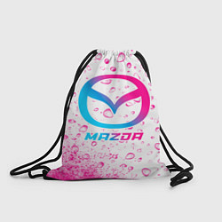 Рюкзак-мешок Mazda neon gradient style, цвет: 3D-принт