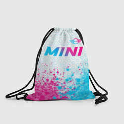 Мешок для обуви Mini neon gradient style: символ сверху