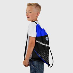 Рюкзак-мешок Фольцваген - blue uniform, цвет: 3D-принт — фото 2
