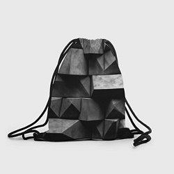 Рюкзак-мешок Обман зрения и каменные плиты, цвет: 3D-принт