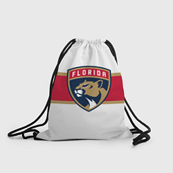 Рюкзак-мешок Florida panthers - uniform - hockey, цвет: 3D-принт