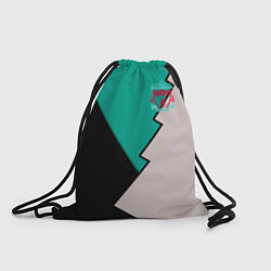Рюкзак-мешок Выездная форма Ливерпуль, цвет: 3D-принт