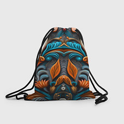Рюкзак-мешок Mirrow floral pattern - art - vogue, цвет: 3D-принт