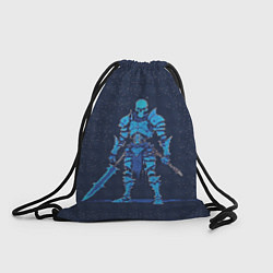 Рюкзак-мешок Pixel Skeleton, цвет: 3D-принт