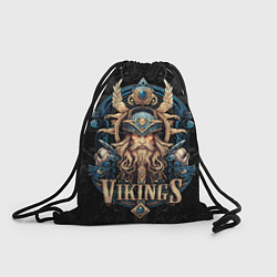 Рюкзак-мешок Vikings berserks, цвет: 3D-принт