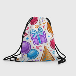 Рюкзак-мешок Вечеринка, цвет: 3D-принт