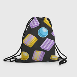 Рюкзак-мешок Жевательная резинка, цвет: 3D-принт