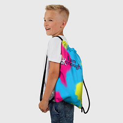 Рюкзак-мешок I Am Kenough Tie-Dye, цвет: 3D-принт — фото 2