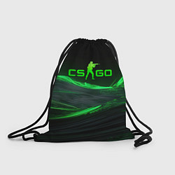 Мешок для обуви CSGO neon green logo