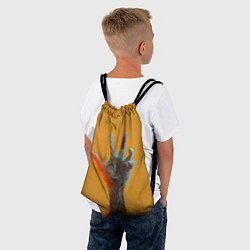Рюкзак-мешок Рука зомби, цвет: 3D-принт — фото 2