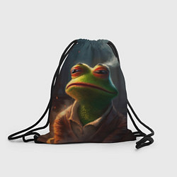 Рюкзак-мешок Frog Pepe, цвет: 3D-принт