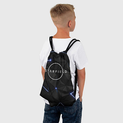 Мешок для обуви Stafield logo black / 3D-принт – фото 4
