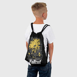 Рюкзак-мешок Fallout boys, цвет: 3D-принт — фото 2