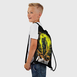 Рюкзак-мешок Fallout poster, цвет: 3D-принт — фото 2