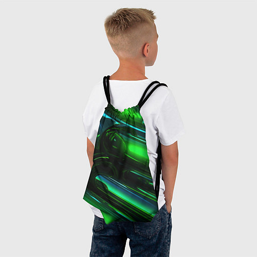 Мешок для обуви Green elemetns / 3D-принт – фото 4