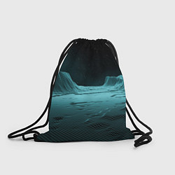 Рюкзак-мешок Space landscape - vaporwave, цвет: 3D-принт
