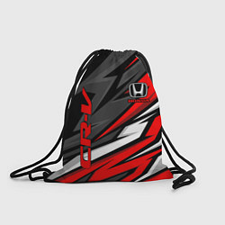 Рюкзак-мешок Honda - CR-V - геометрия, цвет: 3D-принт