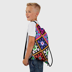 Рюкзак-мешок Колорит, цвет: 3D-принт — фото 2