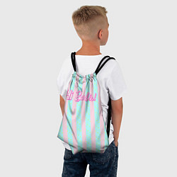 Рюкзак-мешок Hi Barbie - фраза и костюм Кена, цвет: 3D-принт — фото 2
