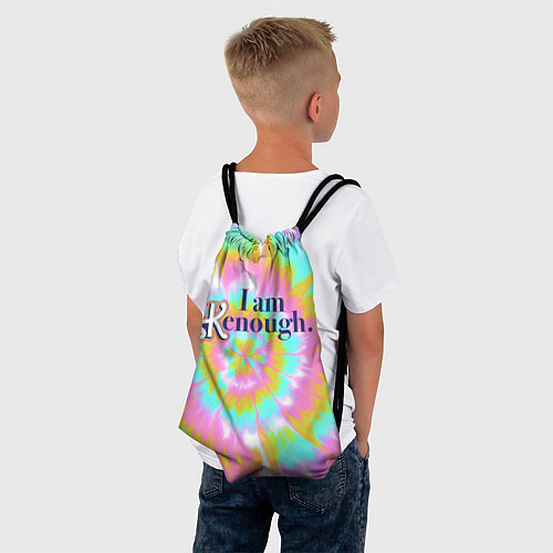 Мешок для обуви I am Kenough - retro tie-dye / 3D-принт – фото 4