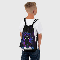 Рюкзак-мешок Кот колдун, цвет: 3D-принт — фото 2