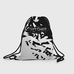 Рюкзак-мешок Ведьмак птицы паттерн, цвет: 3D-принт