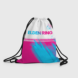 Мешок для обуви Elden Ring neon gradient style: символ сверху