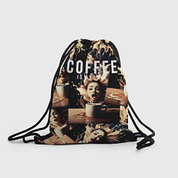 Рюкзак-мешок Кофе моя любовь и страсть, цвет: 3D-принт
