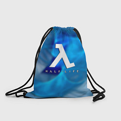 Рюкзак-мешок Half life blue storm, цвет: 3D-принт
