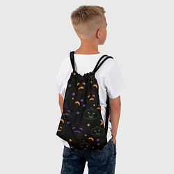 Рюкзак-мешок Тыквы яркие, цвет: 3D-принт — фото 2