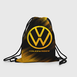 Рюкзак-мешок Volkswagen - gold gradient, цвет: 3D-принт