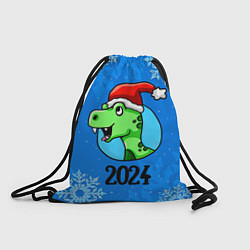 Рюкзак-мешок Год зеленого дракона, цвет: 3D-принт