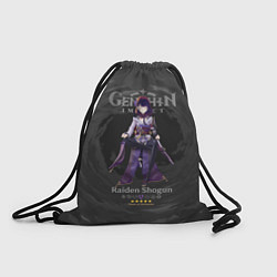 Рюкзак-мешок Raiden Genshin Impact, цвет: 3D-принт