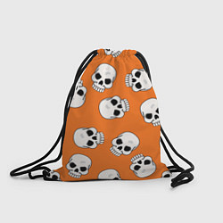 Рюкзак-мешок Черепки для хэллоуина, цвет: 3D-принт