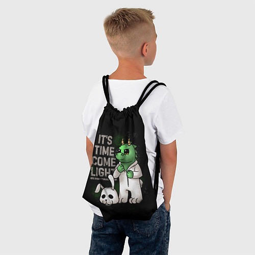 Мешок для обуви Время пришло - 2024 / 3D-принт – фото 4