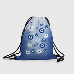 Рюкзак-мешок Незабудка, цвет: 3D-принт