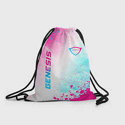 Мешок для обуви Genesis neon gradient style вертикально