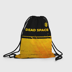 Мешок для обуви Dead Space - gold gradient посередине