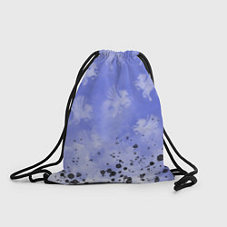 Рюкзак-мешок Небо с пегасами в облаках, цвет: 3D-принт