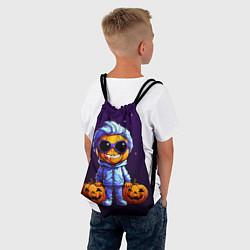 Рюкзак-мешок Happy pumpkin, цвет: 3D-принт — фото 2